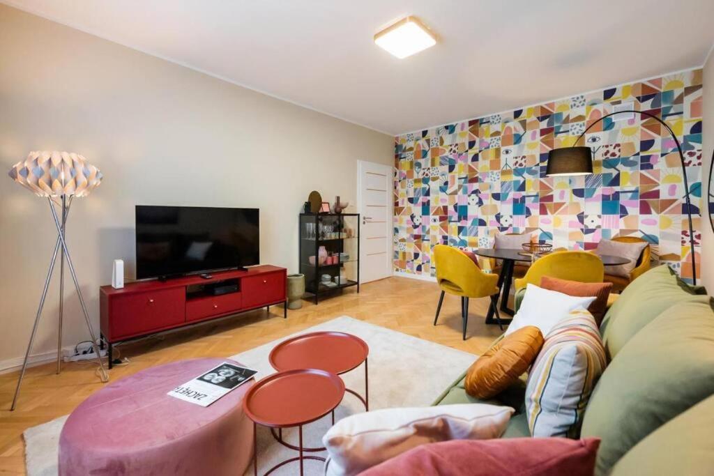 Eclectic City Apartment Near Old Town Warszawa Exteriör bild